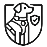 Logo of Seattle Canine Club, representing dog grooming services focused on safety and positive experiences for pets.